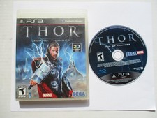 THOR: GOD OF THUNDER Playstation 3 PS3 Clean, Tested, Authentic
