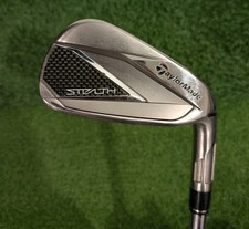 RH TaylorMade Stealth 6 Iron Steel KBS Max MT Regular Flex 37.75"; Very Clean