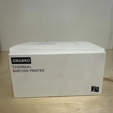 Orgbro Z1 Thermal Label Printer 4x6 labels USB- Used