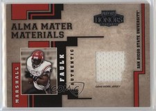 2004 Playoff Honors Alma Mater Materials Marshall Faulk #AM-9 HOF 19jk