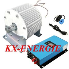 3000W 48V 3-Phase Permanentmagnet Generator 500U/min mit Grid Wechselrichter