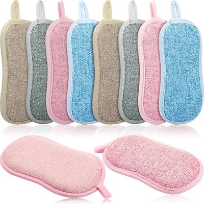 Non-Scratch Kitchen Scouring Pads, 10 Multipurpose Sponges for Cleaning,