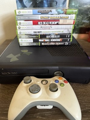 Xbox 360 Console, Xbox Controller, Xbox Game Lot NO CORDS