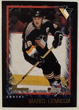 2001-02 Bowman YoungStars Mario Lemieux #3 HOF