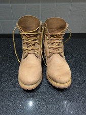 Ladies Timberland 6 Inch Boots Size 6 In Good Condition No Box