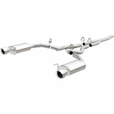 Magnaflow Cat Back Ss 2.5in Street Dual Split Polished 4.5in Tips For 2015