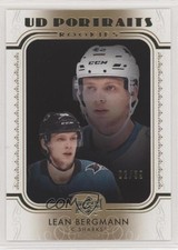2019-20 Upper Deck UD Portraits Rookies Gold 2/99 Lean Bergmann #P-99 a4m