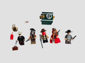 LEGO 79108 Lone Ranger Stagecoach Escape 2013 Retired Complete w Minifigs Manual