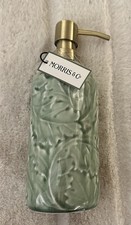 Morris & Co Soap Dispenser Sage Green Ceramic...