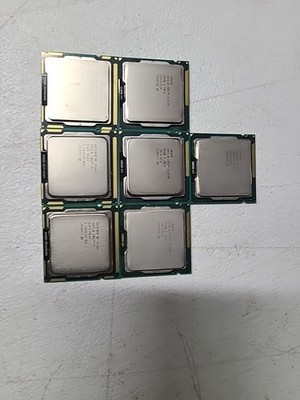 (Lot of 7) Intel I5-2500 ×1, i5-2400 ×3, I5-660 ×3 Tested And Working.