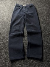 Rare RETRO 80s Levi  s 440 Navy Corduroy Pants Made in Italy Wmns W27 L28 Size