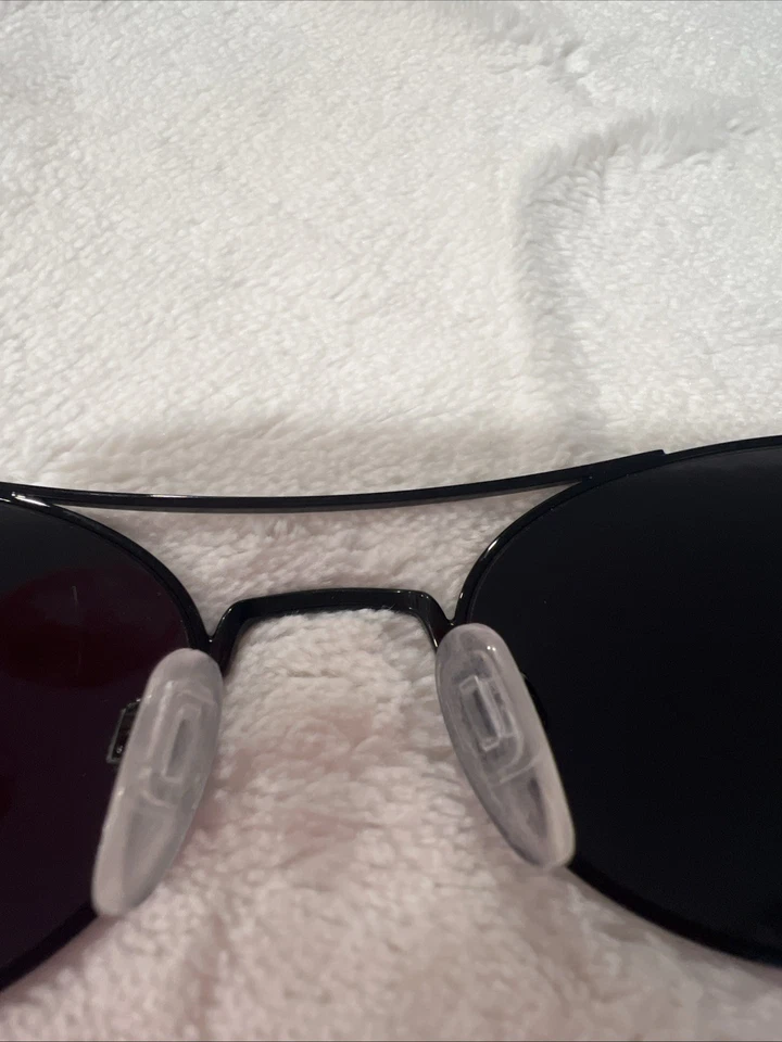 Donna Karan Sunglasses NEW DO300S 001 51-19 135 Black Metal Frame Brown Tortoise - Image 4 of 4