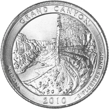 2010 P Parks Quarter ATB Grand Canyon National Park BU CN-Clad