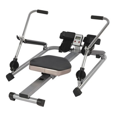 Rudergerät Rudermaschine Bauchtrainer Trainingsgerät Klappbar 12 Stufen LCD 2in1