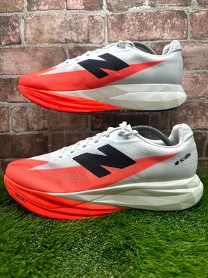 New Balance FuelCell SuperComp Elite v5 Sneaker Herren UK 11,5 Rot Laufschuhe