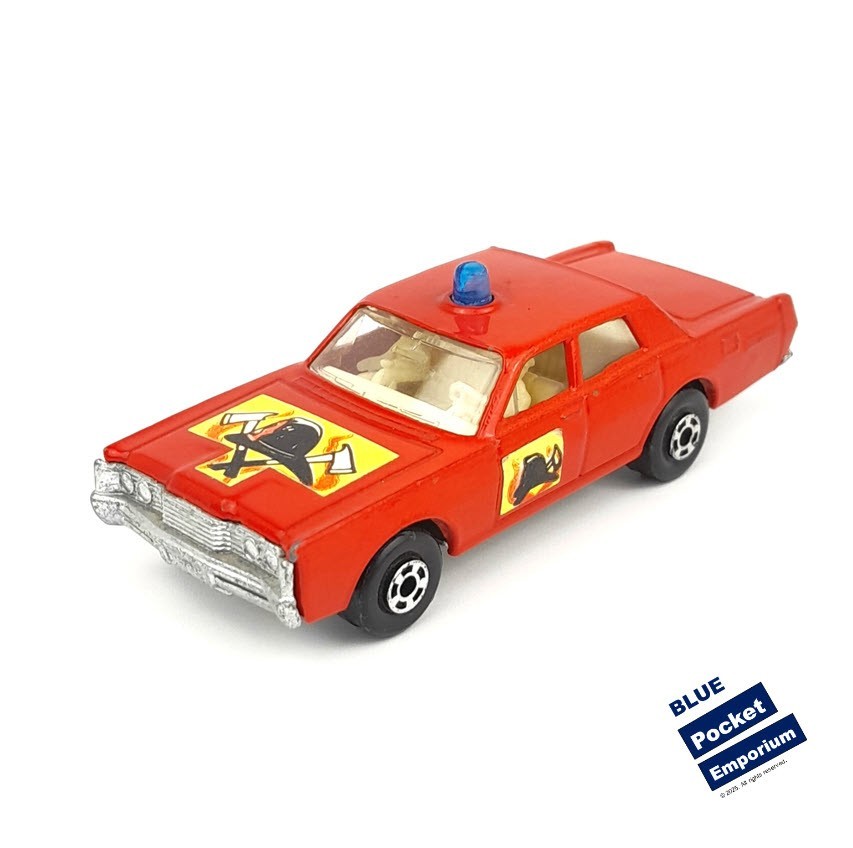 Matchbox 59D, Fire Chief Car - Free Price Guide & Review
