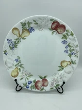 Corelle Chutney Dinner Plates 10 1/4" Swirl Set Of 2 Vintage GOOD