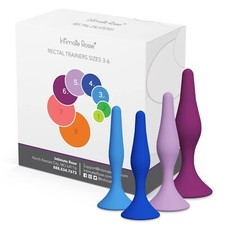 Pelvic Floor Therapy Tool - Size 3-6 - Rectal Dilator Trainers for Men and Women