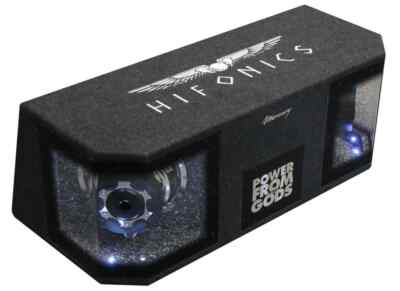Hifonics Mercury MR8Dual - 2x20cm Gehäusewoofer Flexport Skisack Bass KFZ Auto