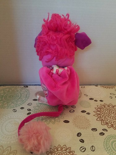 2015 SPIN MASTERS NETFLIX POPPLES HOT PINK BUBBLES PLUSH DOLL FIGURE TOY - Picture 4 of 7