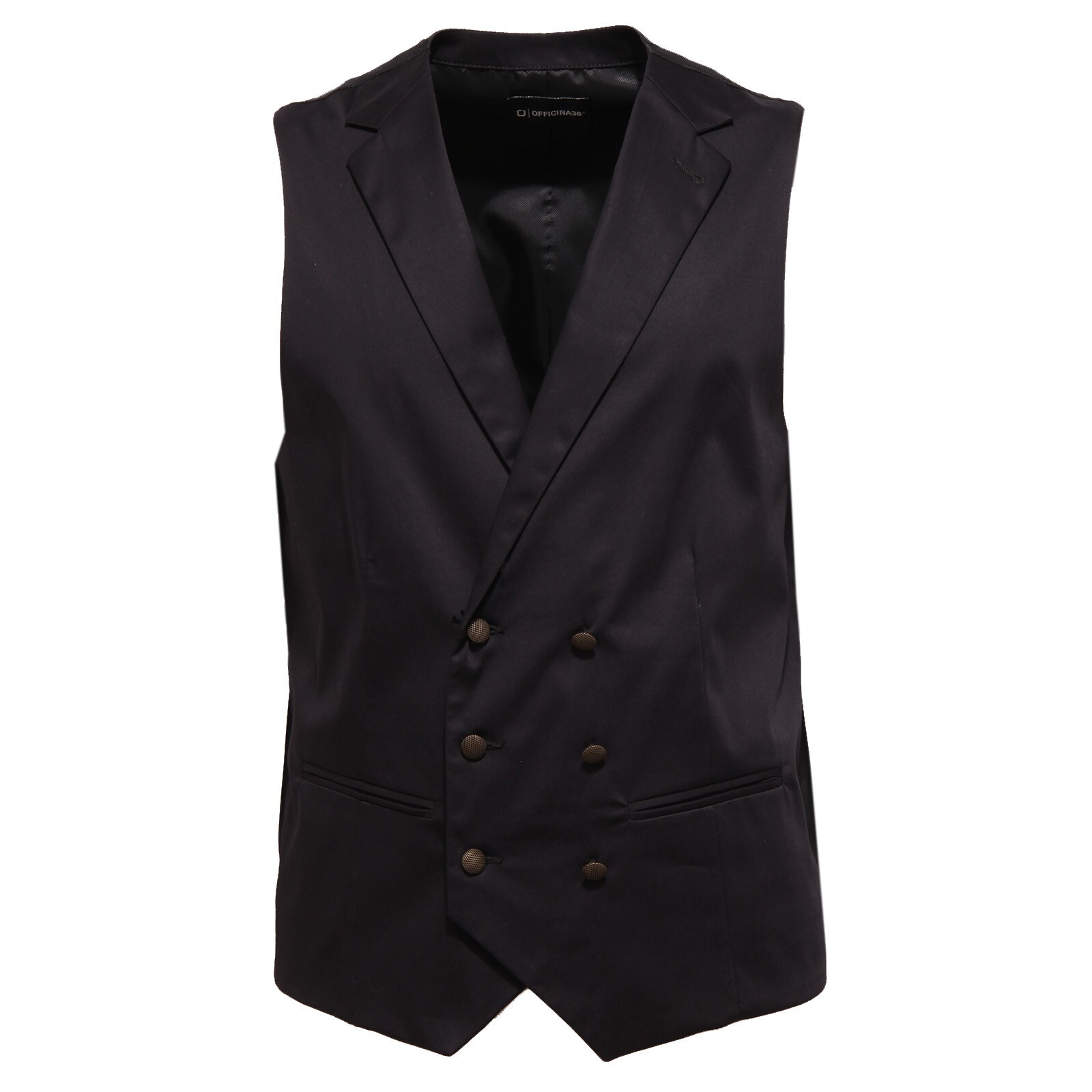 4844K жилет uomo OFFICINA36 темно-синий мужской
