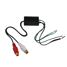 Speaker to 2 RCA Line Output Converter In Out High Low NEW