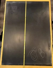 VINTAGE SCHOOLHOUSE SLATE CHALKBOARD 42” X 30” X 1/4” ~ WESTERN NEW YORK ~ Lot B