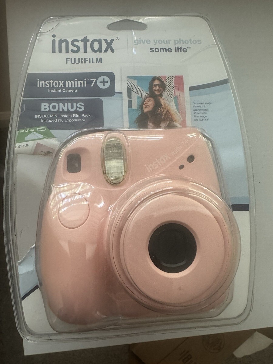 Colors Mini Polaroid 600 Pink Fujifilm Instax Mini 7+ Camera