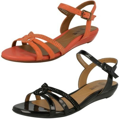 clarks open toe sandals