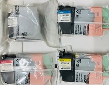 New Genuine Brother LC3029 Black Color 4PK Starter Ink Cartridges
