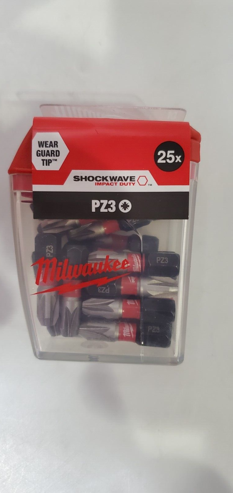Milwaukee SHOCKWAVE PZ3 Schrauberbits , 25 mm, 25er-Pack, 4932430869 - Bild 3