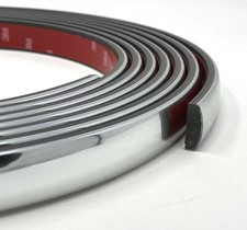 All Chrome 78 X 20 Universal Trim-gard Stick On Body Side Molding Pp01-20