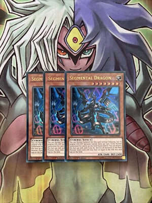 SDPL-DE008 x3 Segmentaldrache Ultra Rare Top Zustand Yugioh