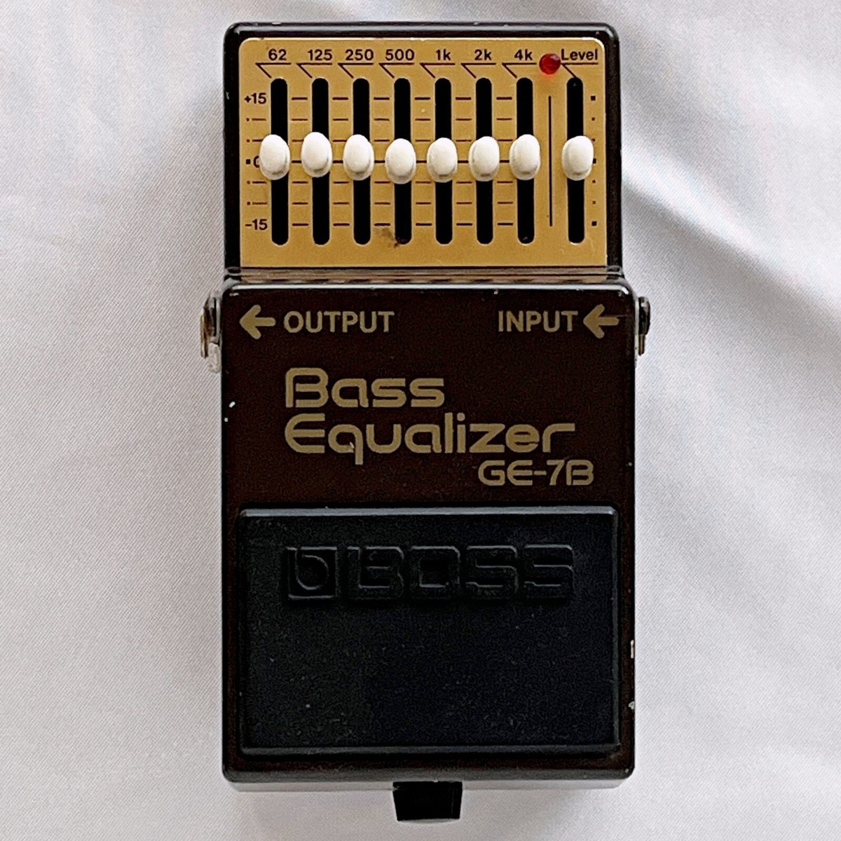 BOSS GE-7B Bass Equalizer 1989 Vintage Guitar Effect Pedal Made in