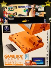 NINTENDO GAMECUBE || GAMEBOY PLAYER ORANGE IN OVP + DISC || RARITÄT ||