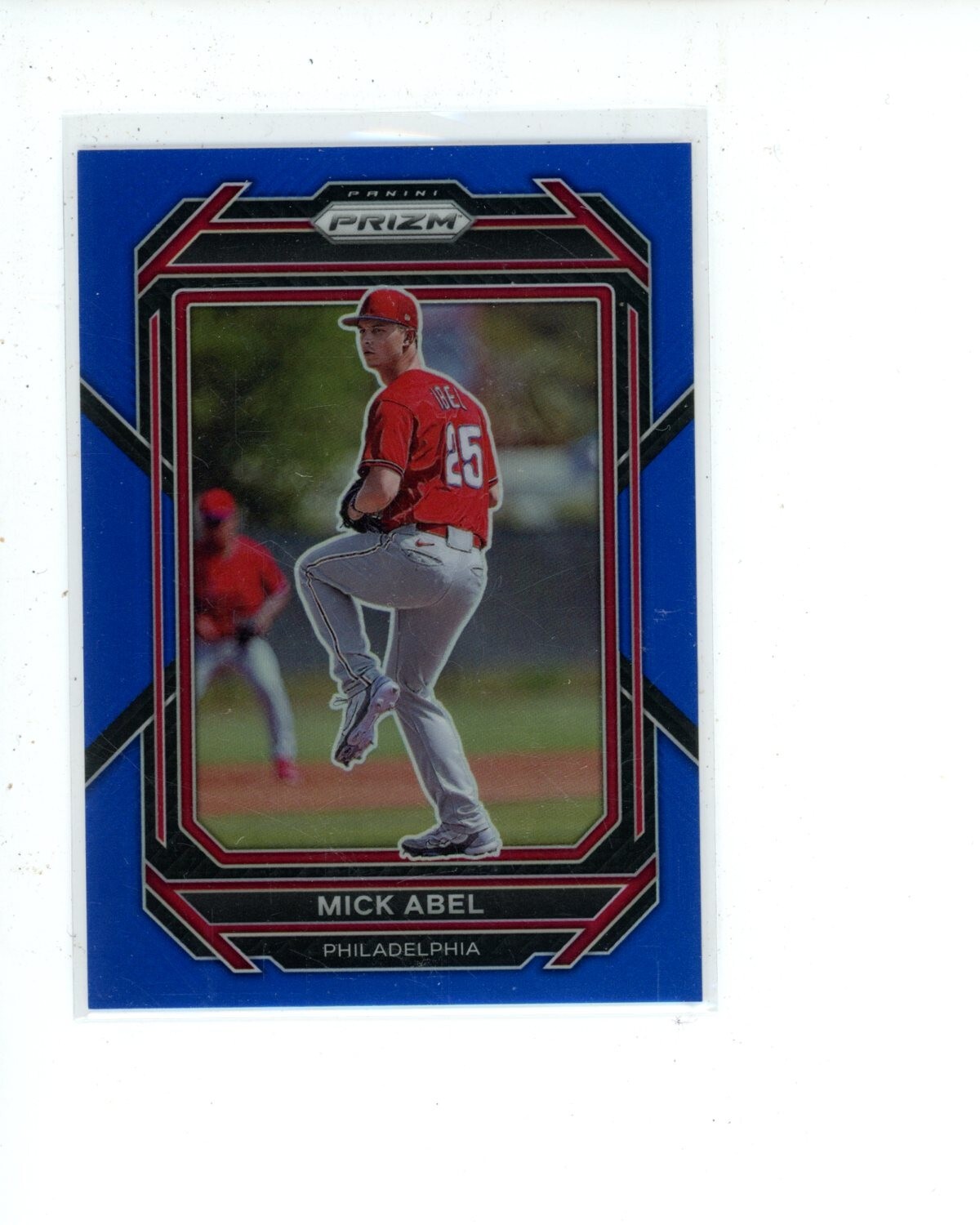 2023 Panini Prizm Blue Prizm #40 Mick Abel #d 131/149