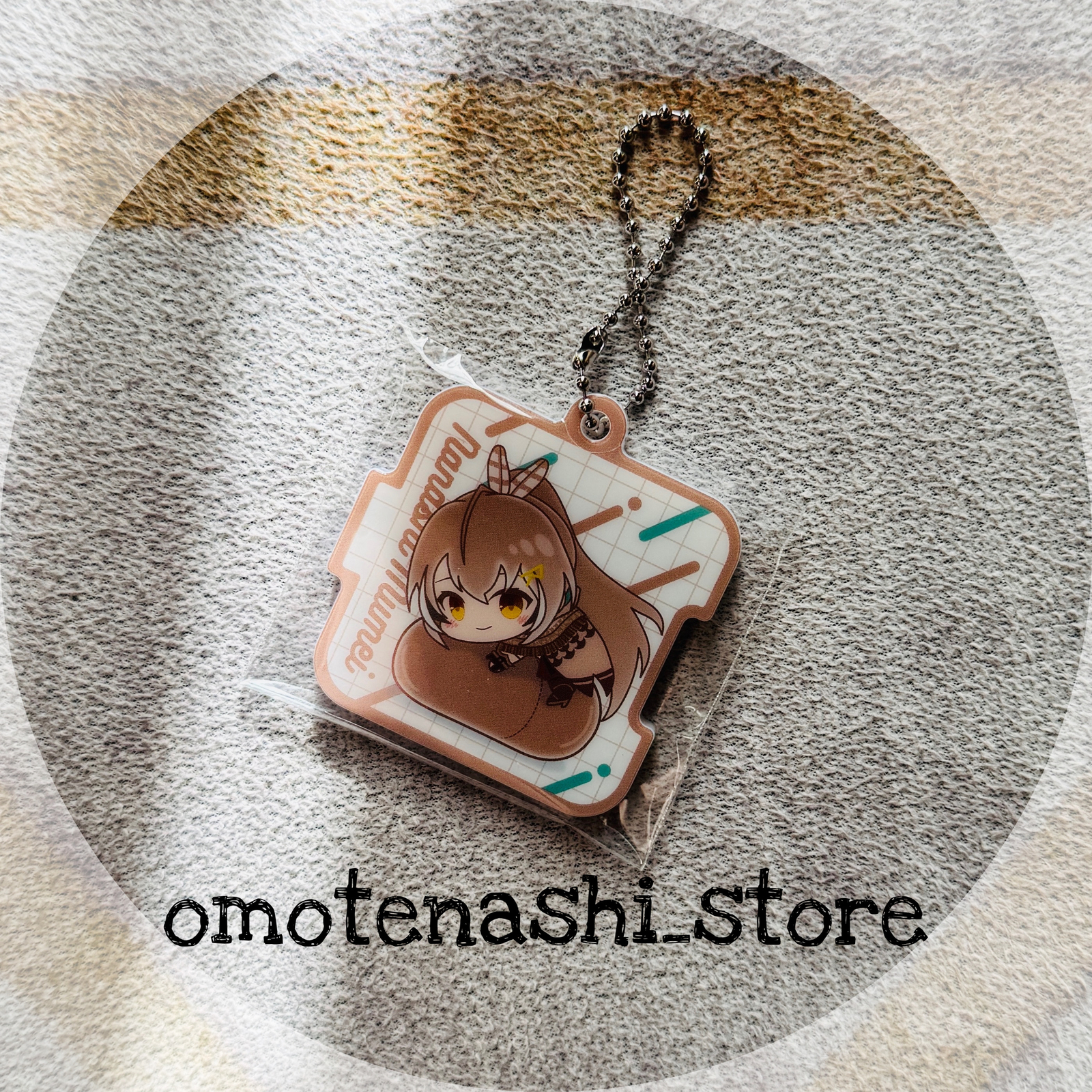 hololive Nanashi Mumei Cute Casual Keychain Charm
