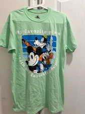 Disney Parks- Mickey & Friends "My Favorite Place W/ My Fav.. Shirt Medium M
