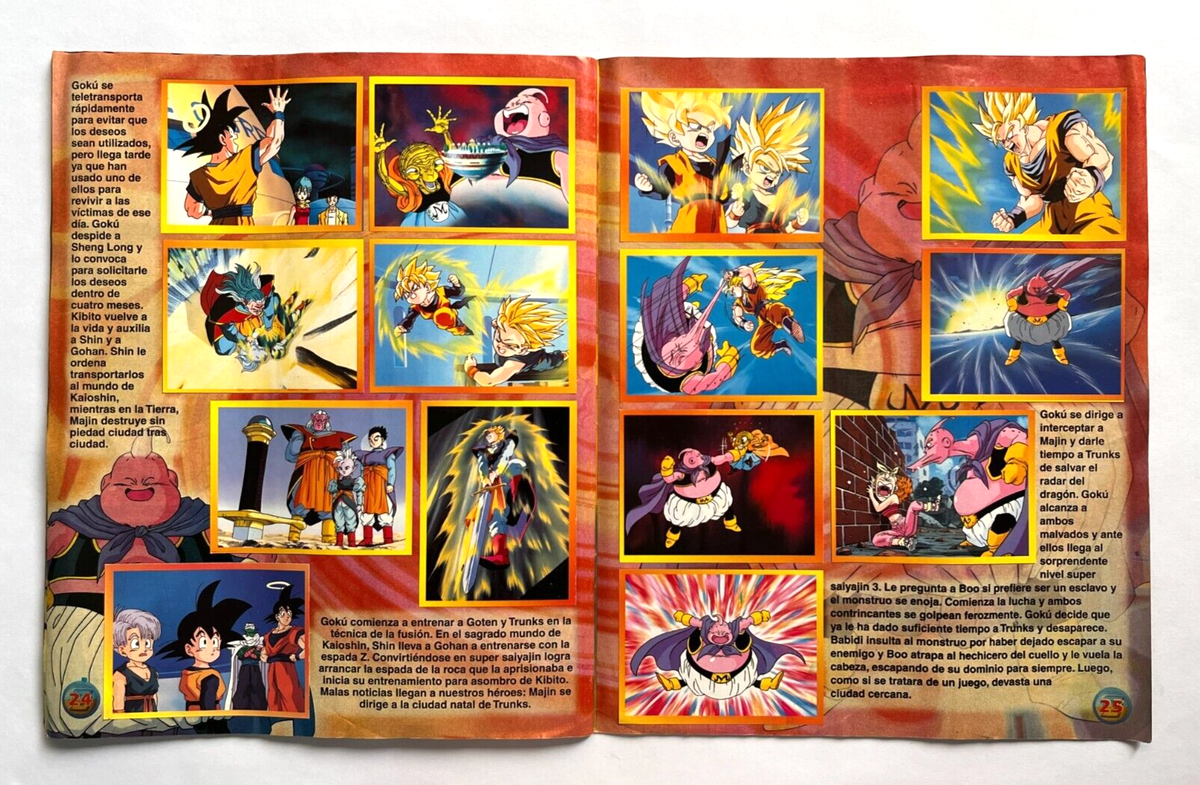 DRAGON BALL Z 5 Album Complete 100% PERU 1999 Navarrete