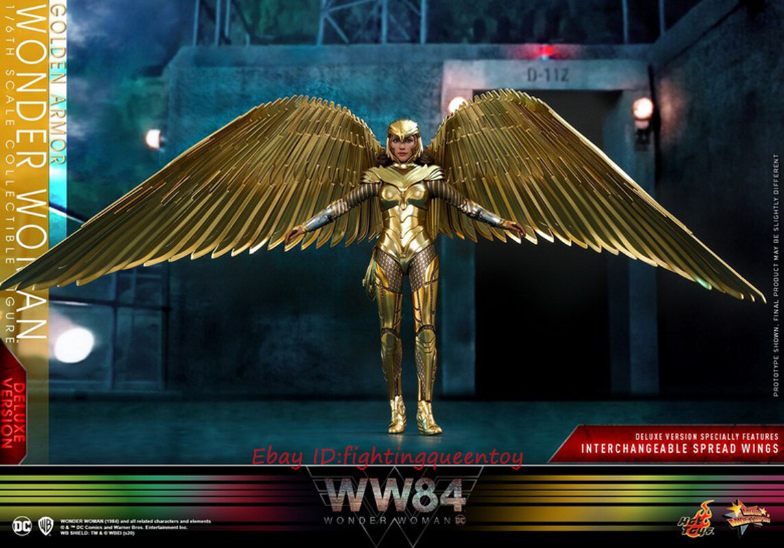 HOTTOYS MMS578 Golden Armor Wonder Woman WW84 Deluxe Ver. 1/6