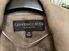 Gianfranco Rossi Faux Suede Tan Motorcycle Jacket (NEW-M) — photo 4