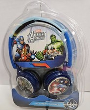 Marvel Avengers Assemble Wired 3.5mm Stereo DJ Headphones, Over The Ear