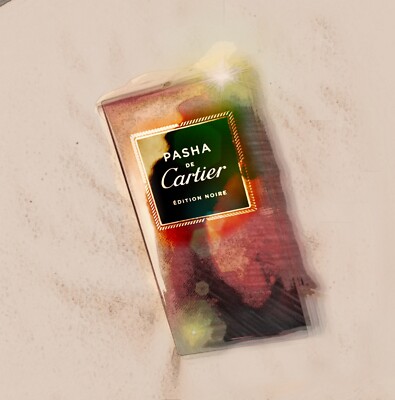 Pasha De Cartier Edition Noire Cologne by Cartier 3.3oz 100ml NEW IN SEALED BOX