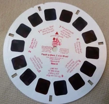 Viewmaster - Fisher Price Single Reel 73959 - 6019 Peek-a-Boo I See Blue! Reel A