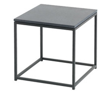 Granite Top Cube Side Table - Stylish Home Furniture, Living Room, Sofa, Office