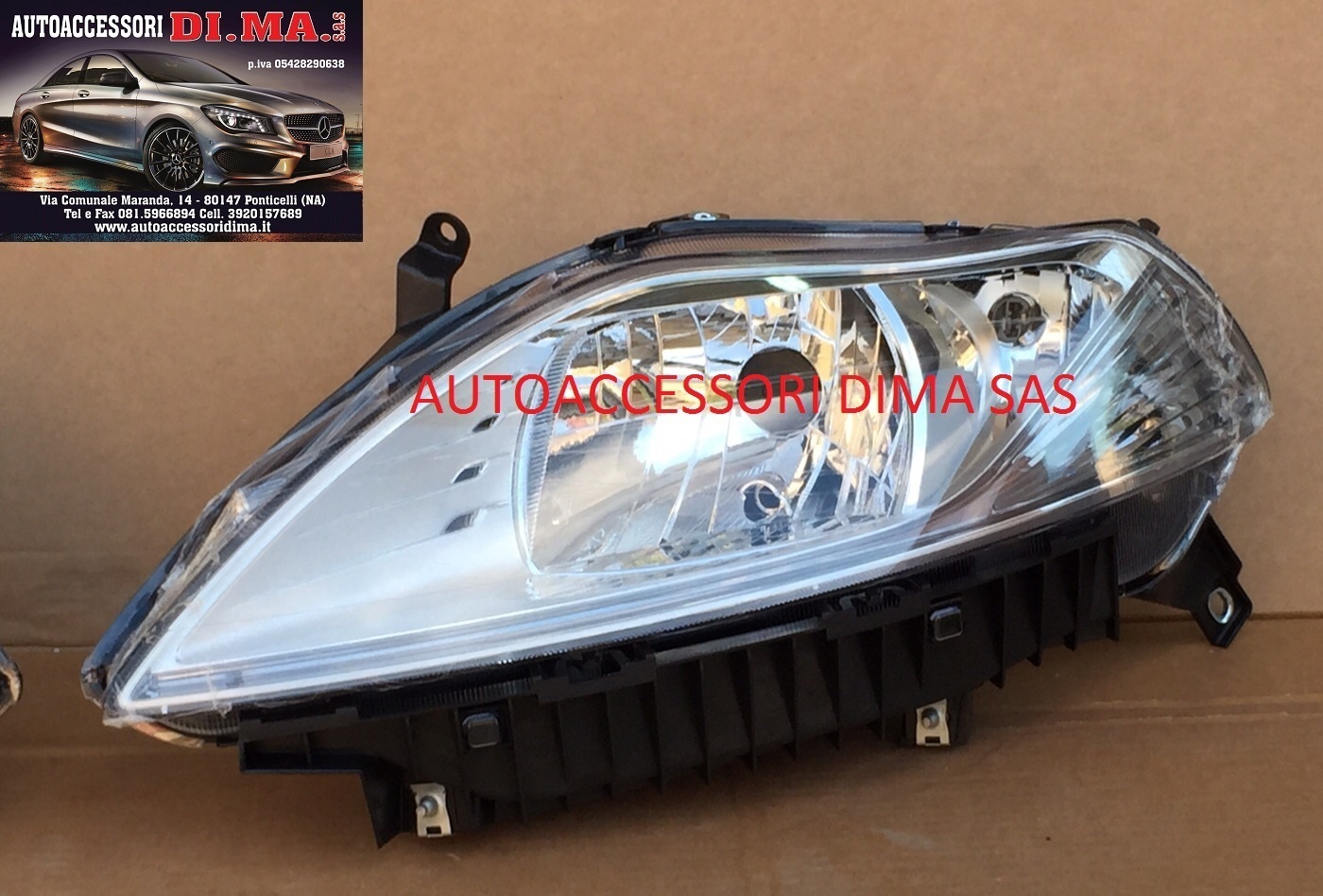 Faro Sx W5W 712469511129 MAGNETI MARELLI per LANCIA YPSILON - Immagine 2