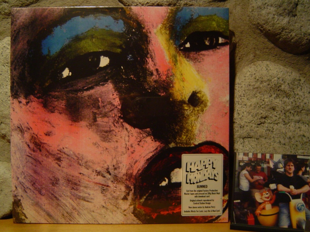 Happy Mondays – Bummed (1988年UKオリジナル Happy Mondays – Bummed – Vinyl (Embossed Cover, LP, Album