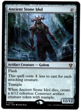 Ancient Stone Idol 0222 Non Foil Rare Murders at Karlov Manor MTG Near Mint