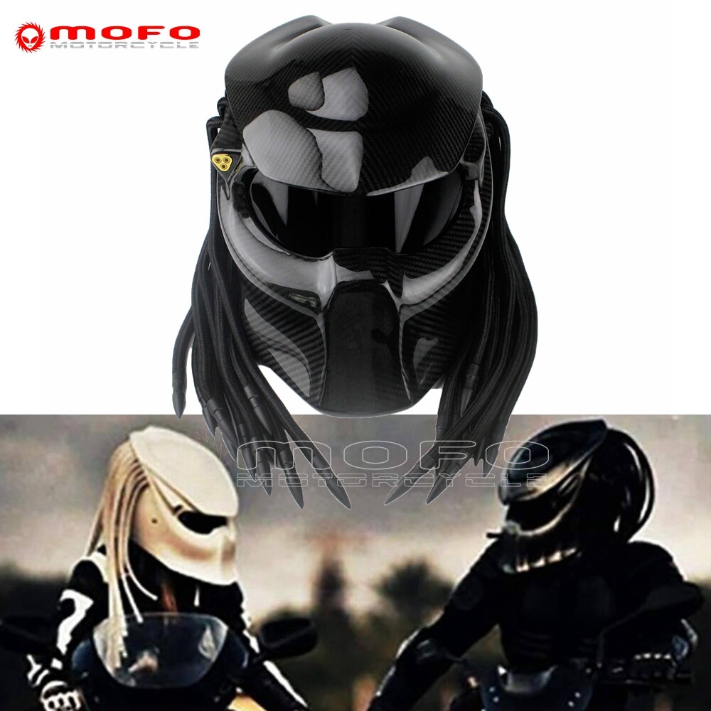Carbon Fiber Predator Helmet Cheap Carbon Fiber Predator
