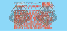 The Texas Special MKT KATY Frisco Passenger Car O Scale Decal Set